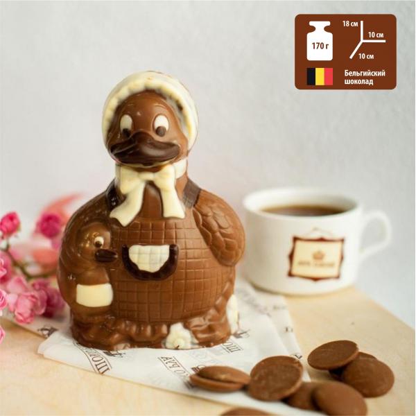 Фигурное изделие из молочного шоколада "Утка", 170 г