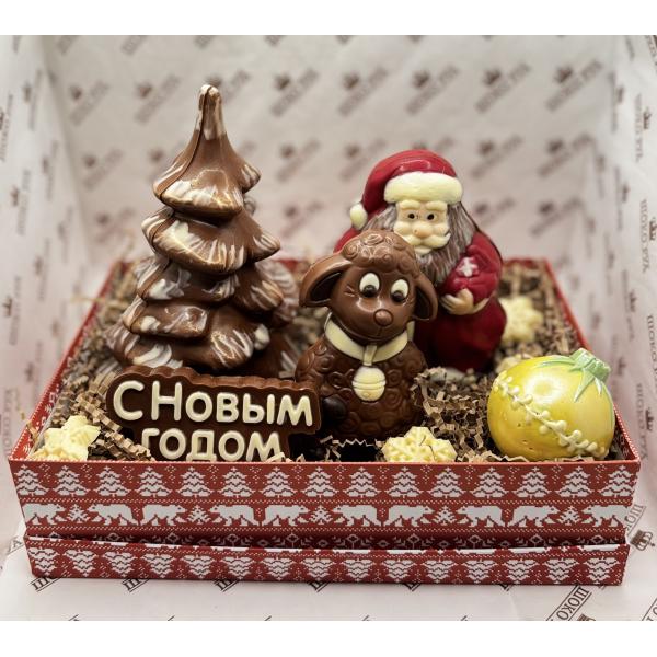 Подарочный набор "Овечка под елочкой" 600 гр