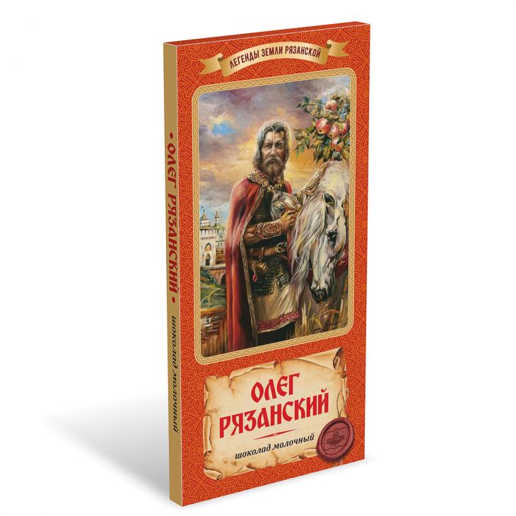 Шоколад молочный "Олег Рязанский"