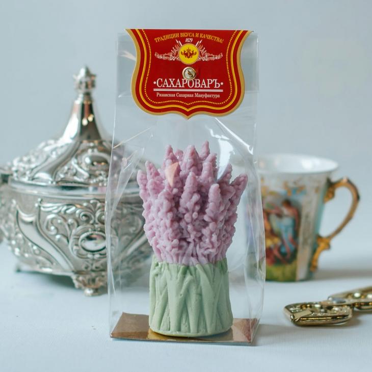 Карамель леденцовая фигурная Лаванда 150г